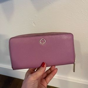 Lavender Kate Spade wallet